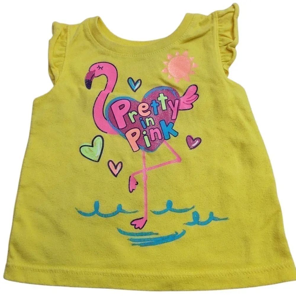 Garanimals flamingo tank top 12mo